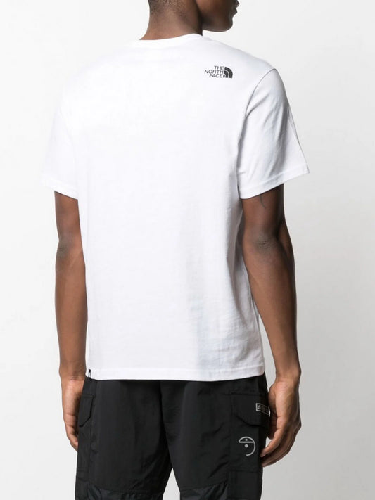 NORTH FACE MENS FINE T-SHIRT WHITE